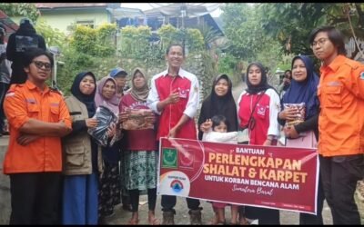 Pemuda Muslimin Indonesia Salurkan Peralatan Salat Bagi Penyintas Bencana Di Sumatera Barat