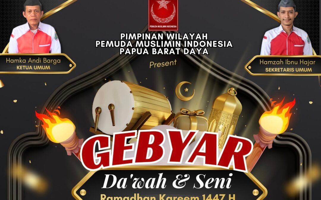 Meriahkan Ramadan 1447 H, Pemuda Muslimin Indonesia Papua Barat Daya Gelar Gebyar Dakwah dan Seni