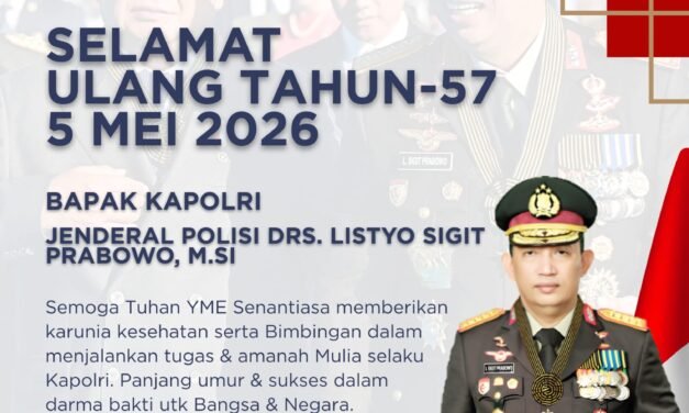 Pemuda Muslimin Indonesia: Selamat Ulang Tahun ke-57 Kapolri!